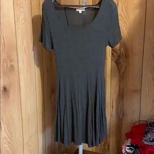 Gray T-Shirt Dress